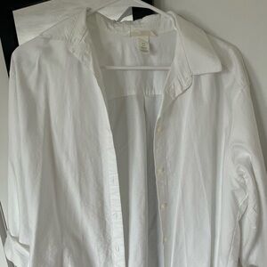 H&M white button up